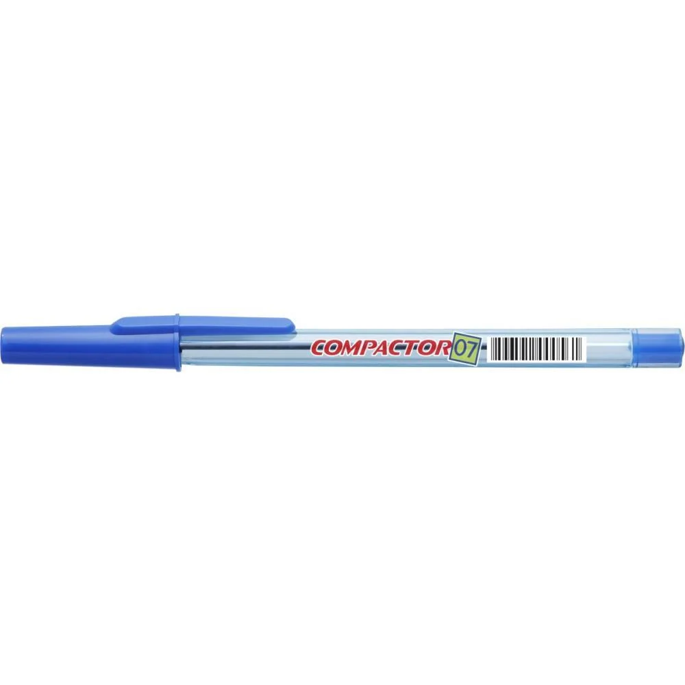 Caneta Esferografica 0,7Mm Blister C/2 Azuis Compactor (Cx.c/10) - imagem 4