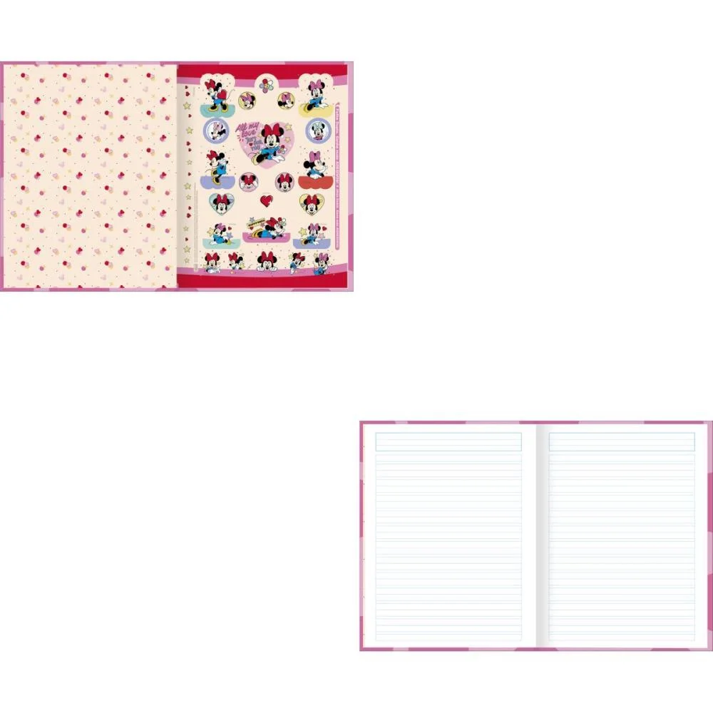 Caderno Caligrafia Capa Dura Minnie 40Fls. Tilibra (Pct.c/05) - imagem 4