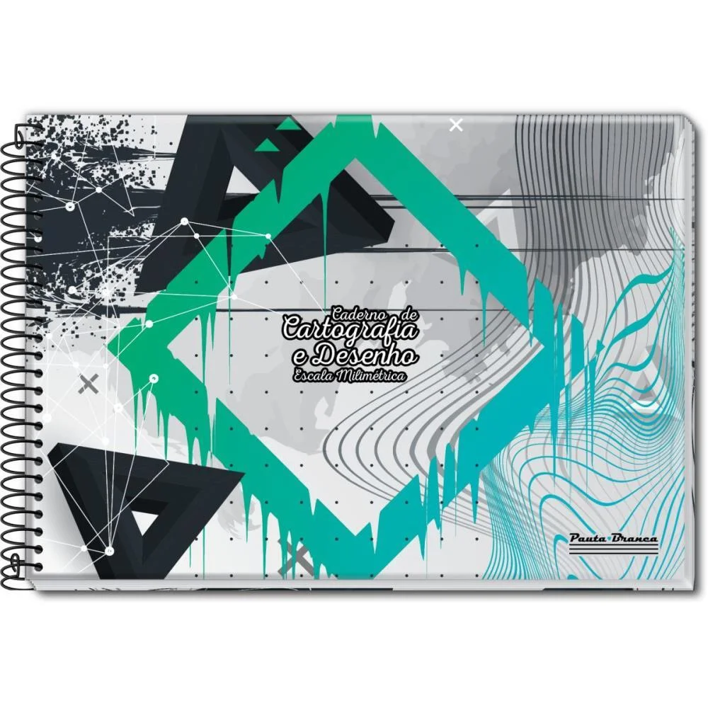 Caderno Desenho Milimetrado 60Fl. Univ Esp Capa Dura Pauta Branca (Pct.c/04) - imagem 5