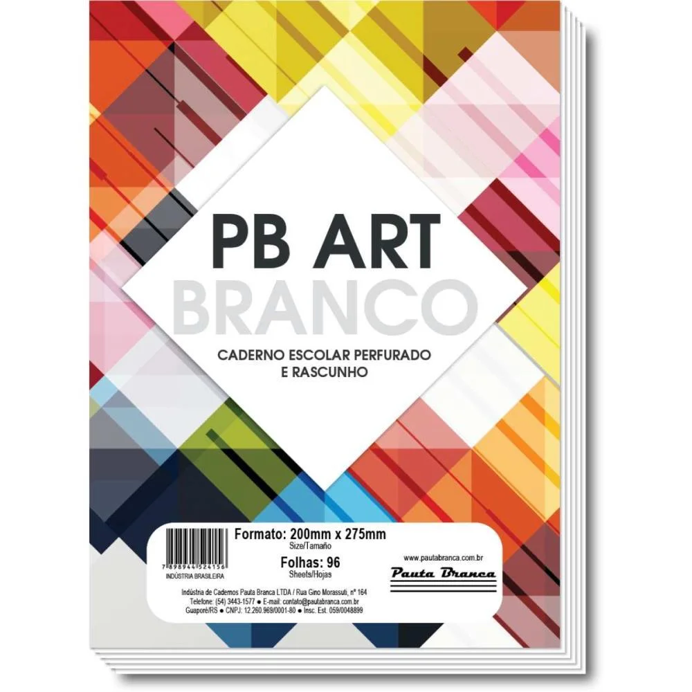 Bloco Para Fichario Universit. 96Fls. Branco Pauta Branca (Pct.c/10) - imagem 2