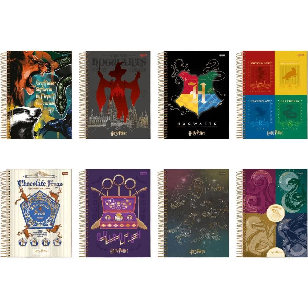 Caderno 01X1 Capa Dura Harry Potter 96Fls. I.a Jandaia (Pct.c/04) - imagem 2