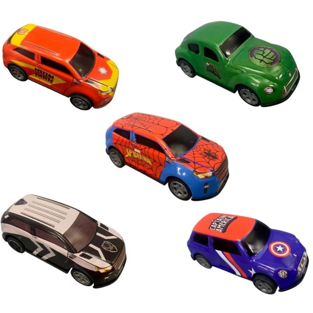 Carrinho Avengers Mini Pull Back (S) Candide (Unidade) - imagem 2