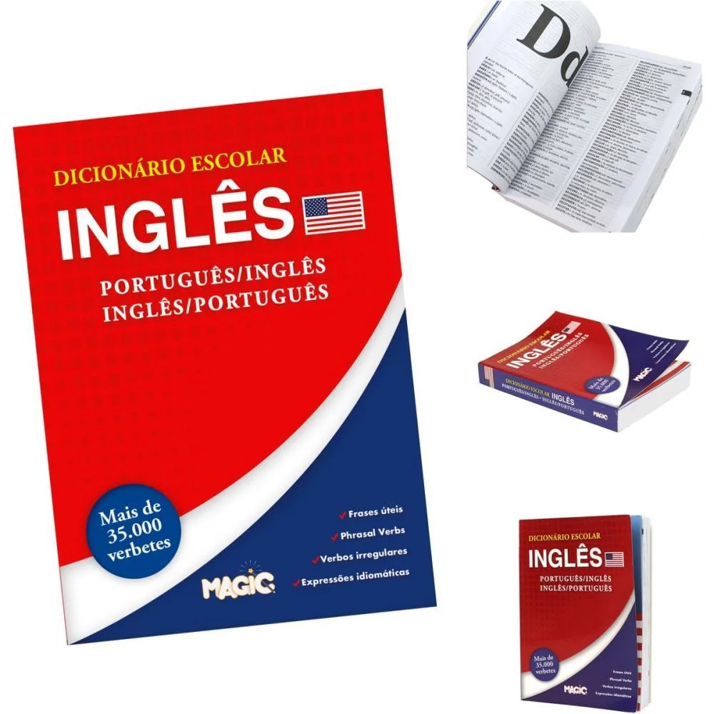Dicionario Ingles Escolar Completo 480P 16,5X12C Magic Kids (Unidade) - imagem 2