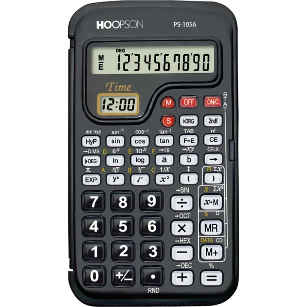 Calculadora Cientifica 56 Funcoes 10Dig. Bateria Pret Mercoriental (Unidade) - imagem 2