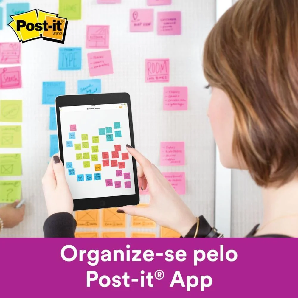 Bloco De Recado Post-It 76X76Mm Laranja 45Fls. 3M (Unidade) - imagem 7