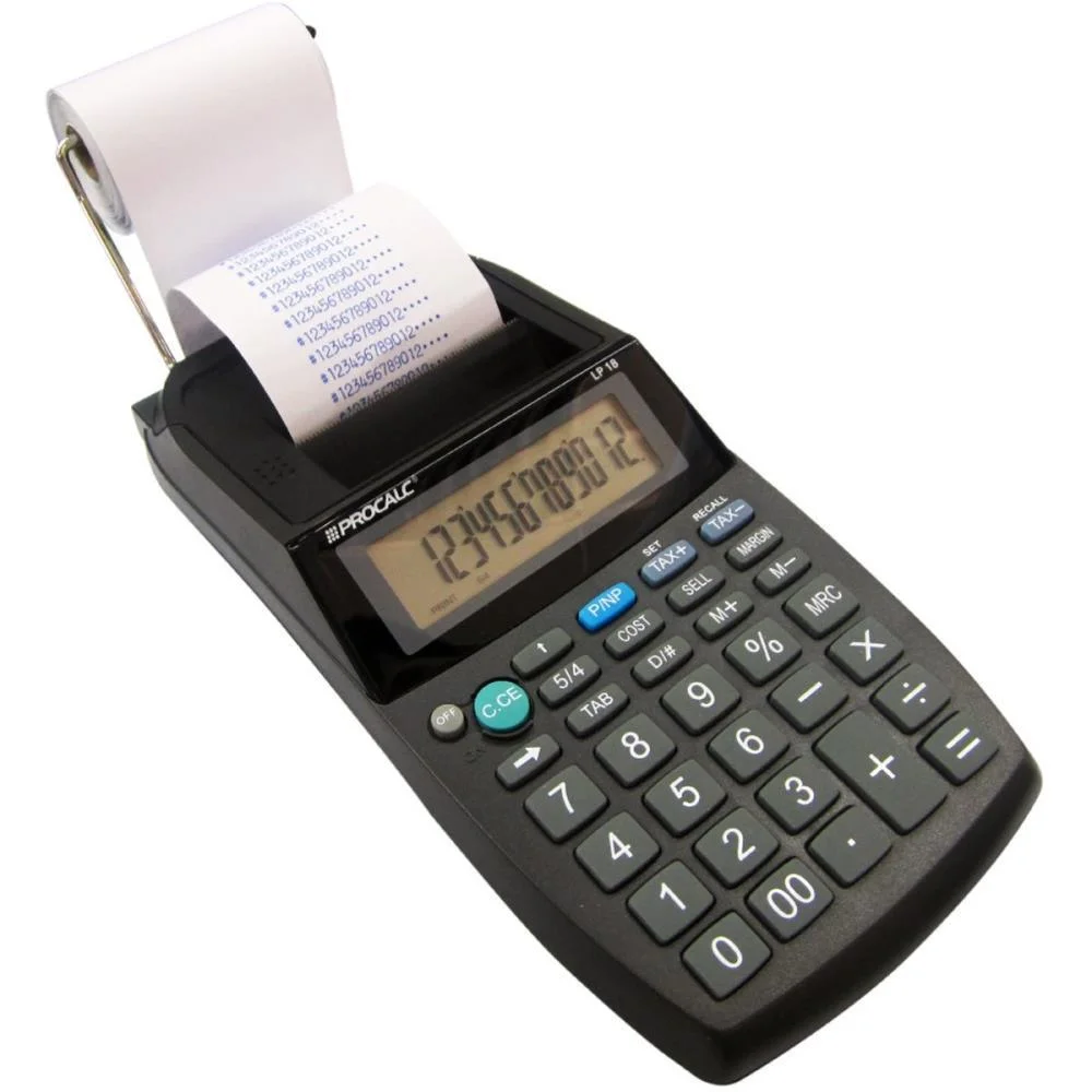 Calculadora De Impressao 12 Dig. Bob.57Mm.bivol.lip 18T Procalc (Unidade) - imagem 4
