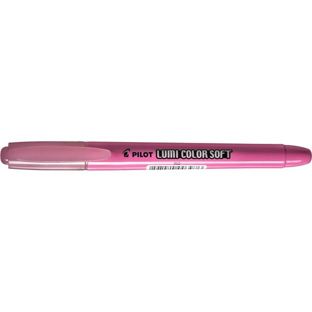 Caneta Marca Texto Lumicolor Soft Rosa Pastel Pilot (Cx.c/12) - imagem 3