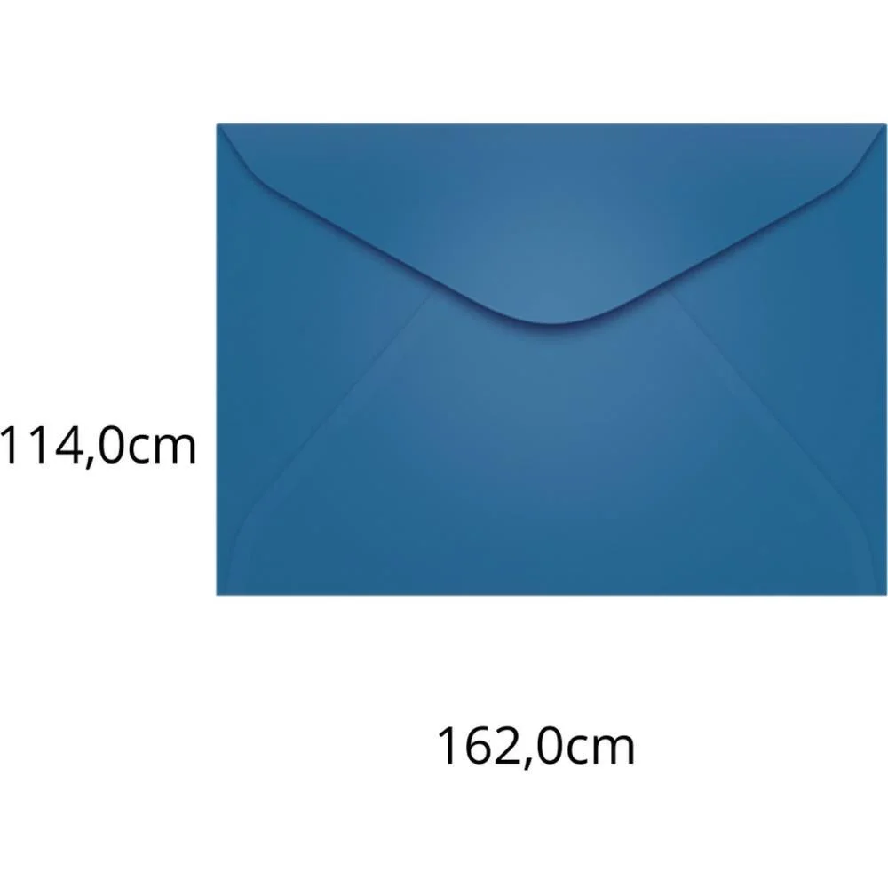 Envelope Colorido Carta 114X162 Az. Royal Grecia 80G Scrity (Pct.c/100) - imagem 3