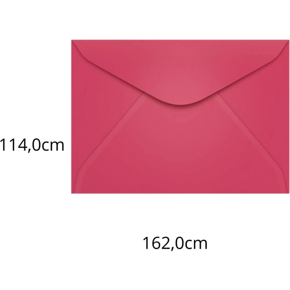 Envelope Colorido Carta 114X162 Pink Cancun 80G Scrity (Pct.c/100) - imagem 2