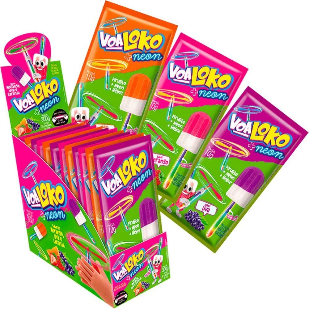 Doce Dip Loko Voa Neon Danilla Foods (Dp.c/30) - imagem 2