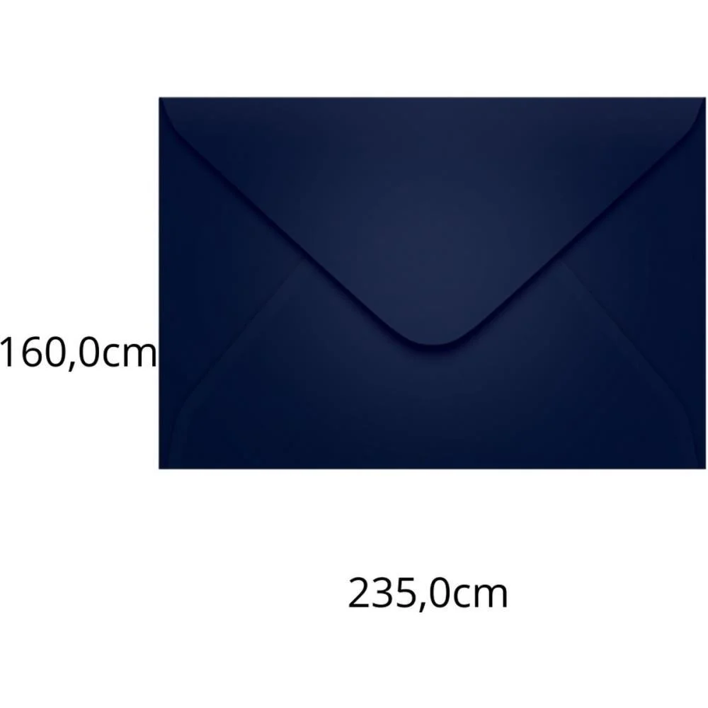 Envelope Colorido Convite 160X235 Az.marinho Porto S.80G Scrity (Pct.c/100) - imagem 3