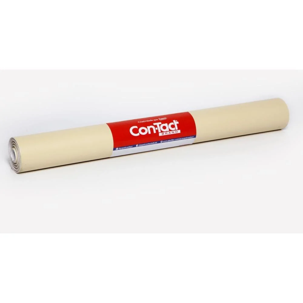Contact Liso 45Cmx10M Opaco Bege Contact (Rolo) - imagem 3