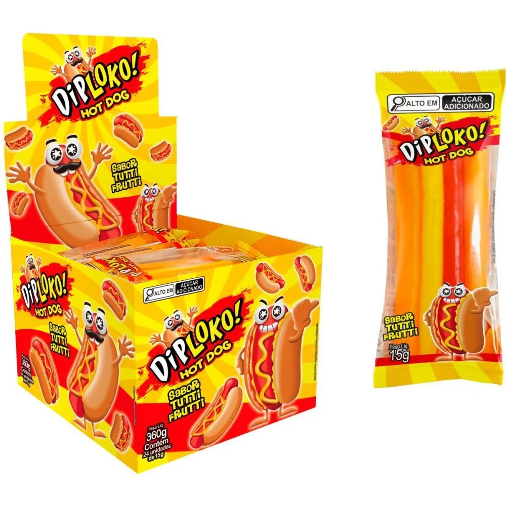 Doce Hot Dog Danilla Foods (Dp.c/24) - imagem 2