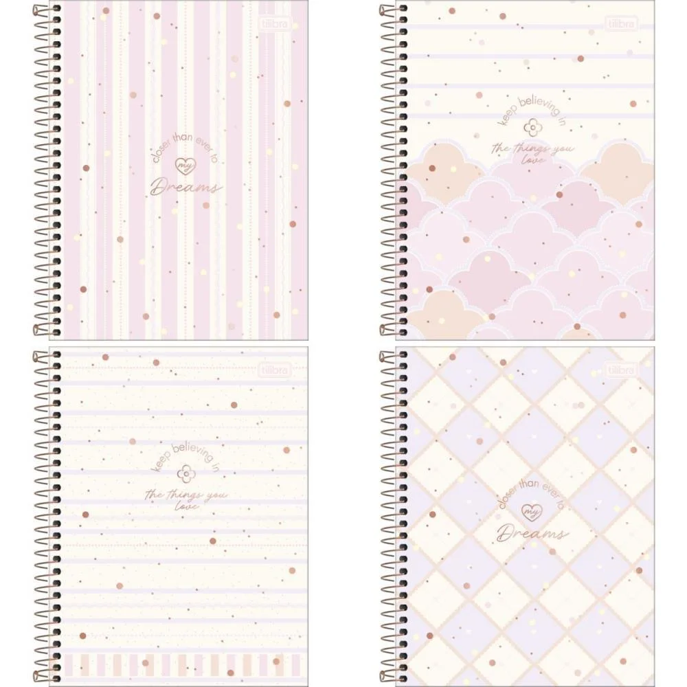 Caderno 01X1 Cp.dura Colegial Soho 80Fls. Tilibra (Pct.c/04) - imagem 4