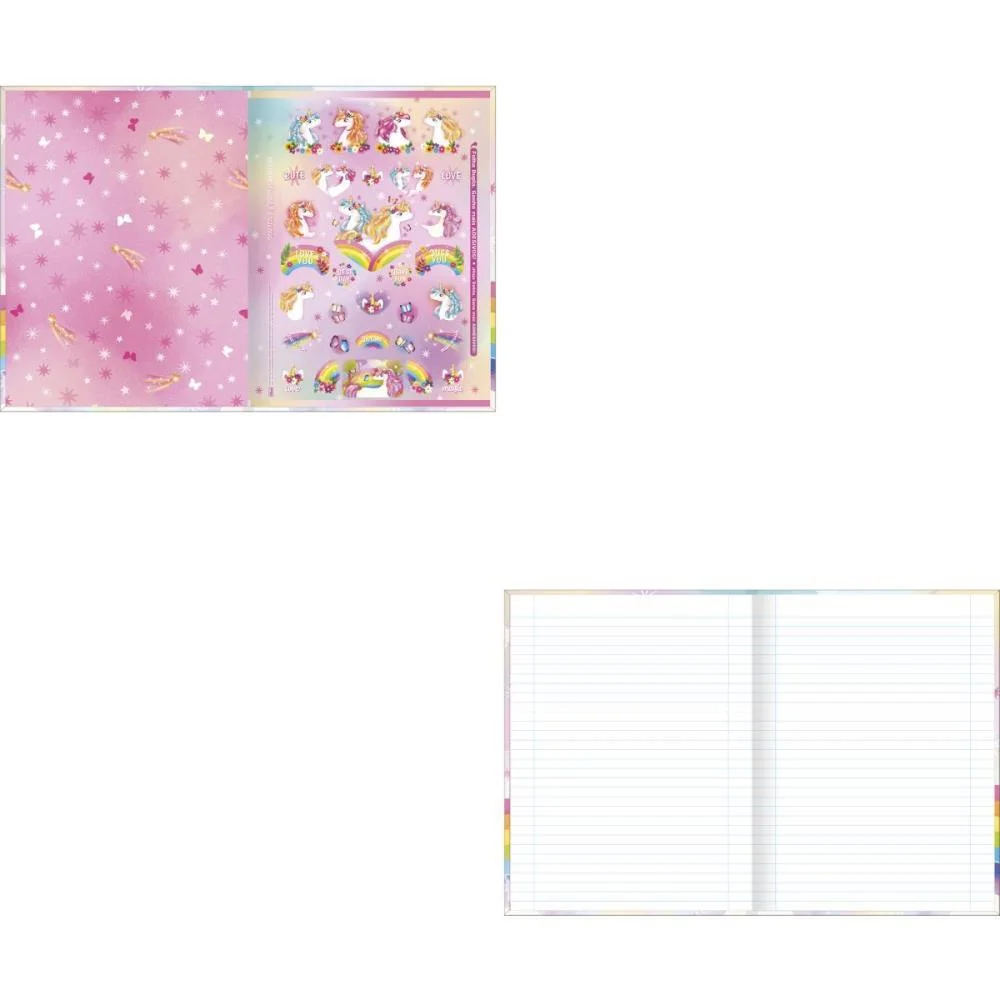 Caderno Brochurao Capa Dura Blink 80Fls. Tilibra (Pct.c/05) - imagem 3