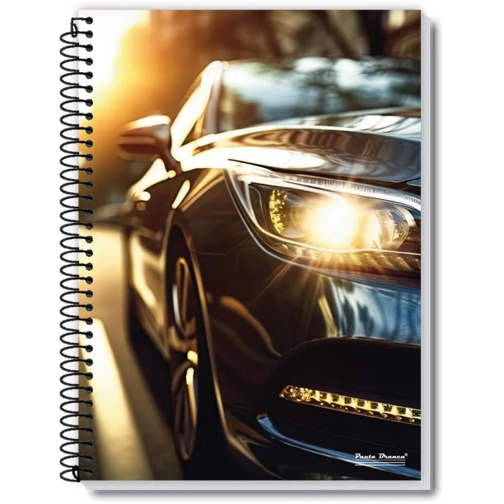 Caderno Espiral 1/4 Capa Dura Rox Masculino 96Fls. Pauta Branca (Pct.c/05) - imagem 5