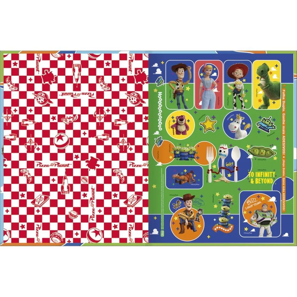 Caderno Brochurao Capa Dura Toy Story 80Fls. Tilibra (Pct.c/05) - imagem 4