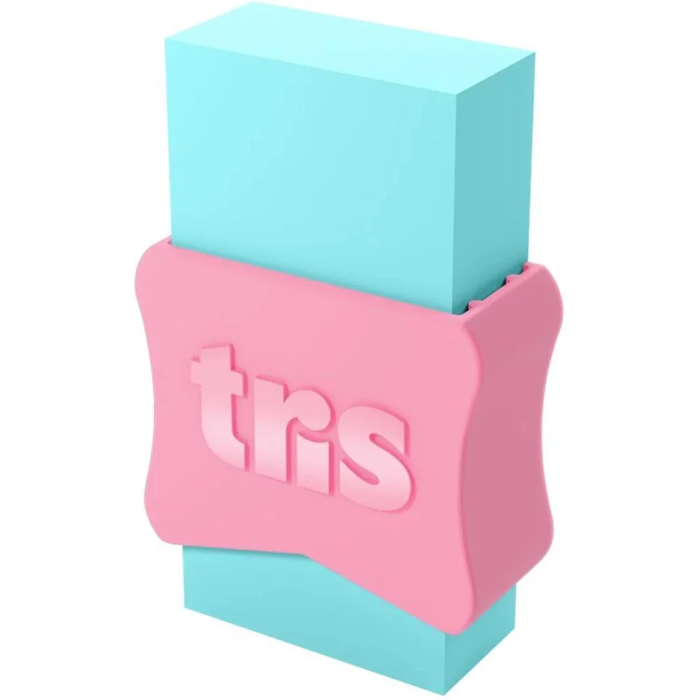 Borracha Colorida Tris School Pastel Sortidas Summit (Dp.c/24) - imagem 5