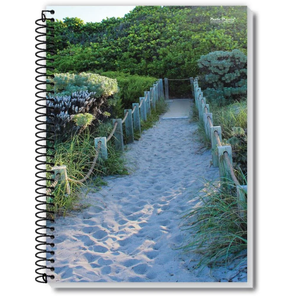 Caderno 01X1 Flexivel New 96Fls. Pauta Branca (Pct.c/10) - imagem 5