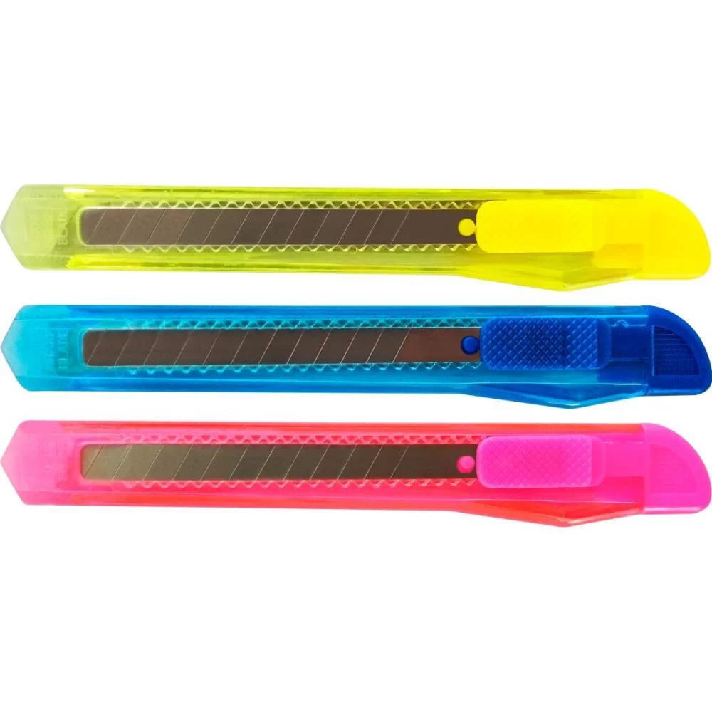 Estilete Estreito Plastico 9Mm. Gramp Line (Unidade) - imagem 2