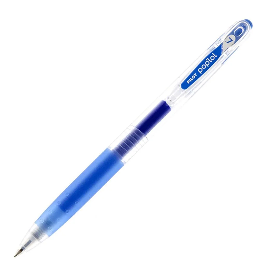 Caneta Esferografica Retratil Bl-Pl-7 Pop Lol 0.7Mm Azul Pilot (Cx.c/12) - imagem 3