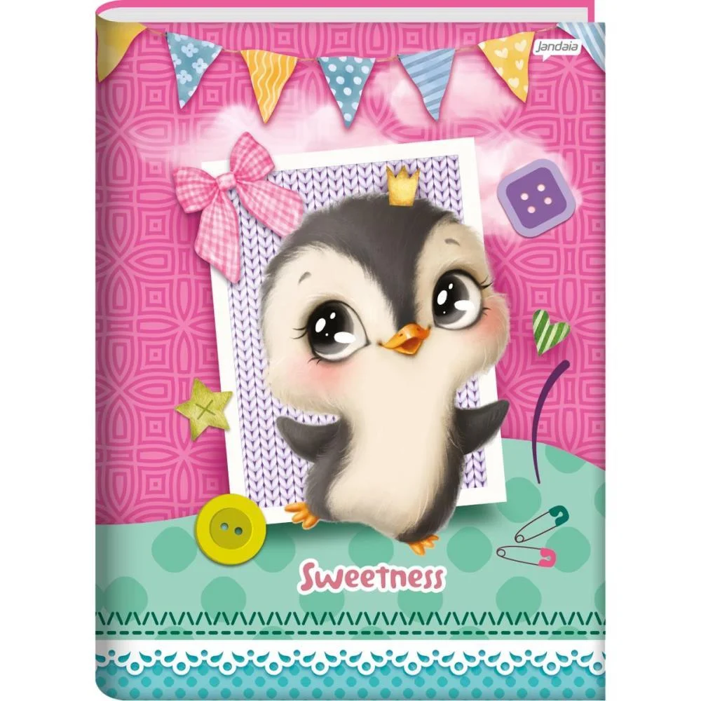 Caderno Brochurao Capa Dura Sweetness 80Fls. Jandaia (Pct.c/05) - imagem 4