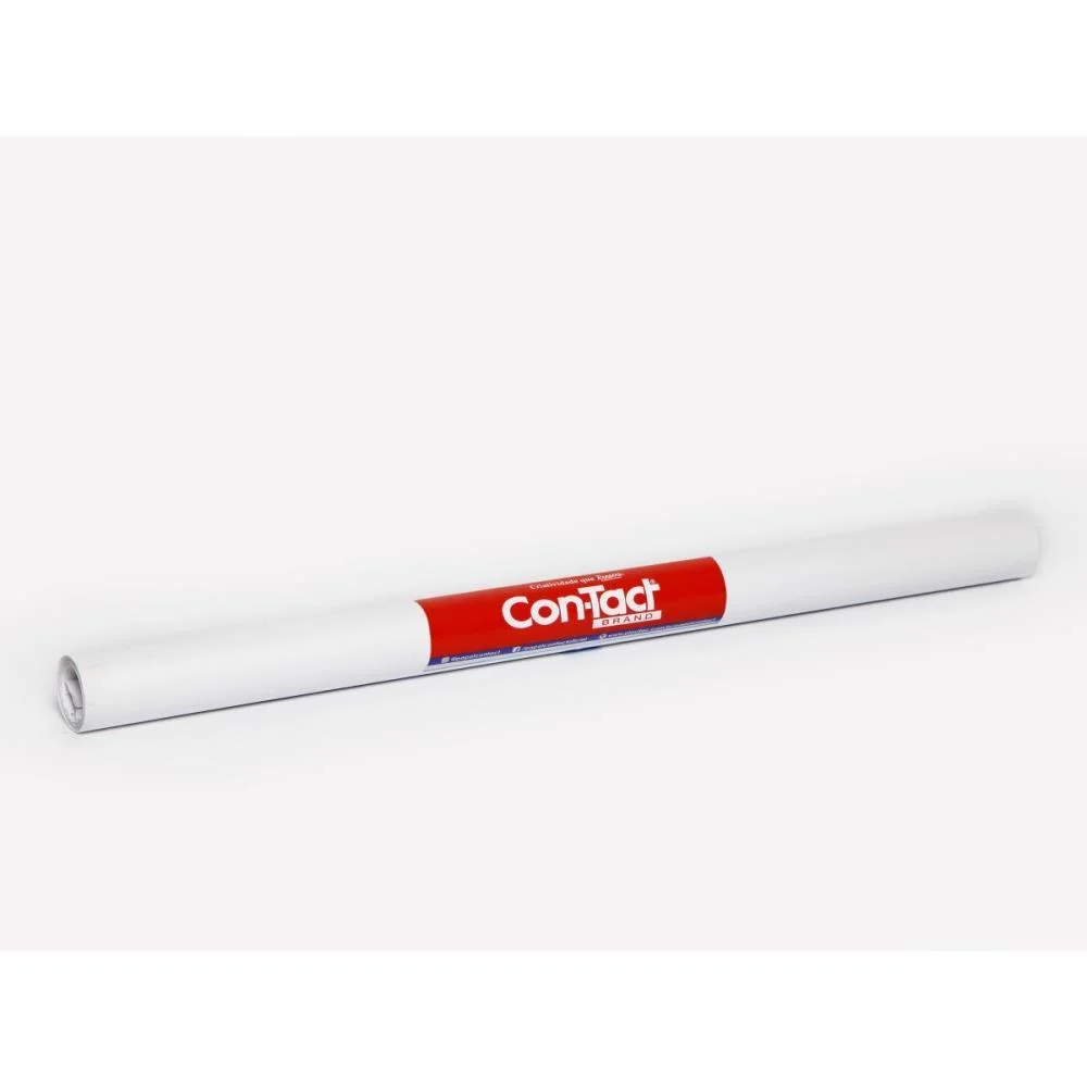 Contact Liso 45Cmx2M Opaco Branco Contact (Rolo) - imagem 2