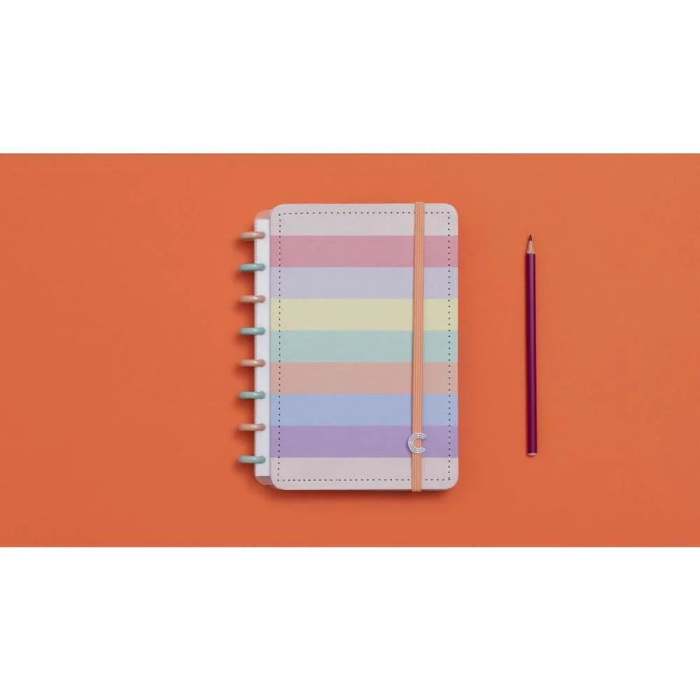 Caderno Inteligente A5 Arco-Iris Pastel 80Fls 155X220 Caderno Inteligente (Unidade) - imagem 4