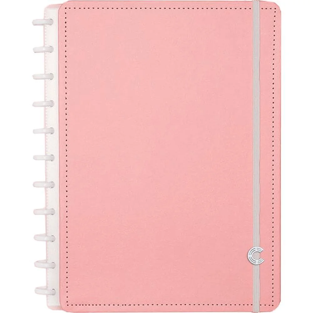 Caderno Inteligente Grande Rose Pastel 80Fls 215X280Mm Caderno Inteligente (Unidade) - imagem 5