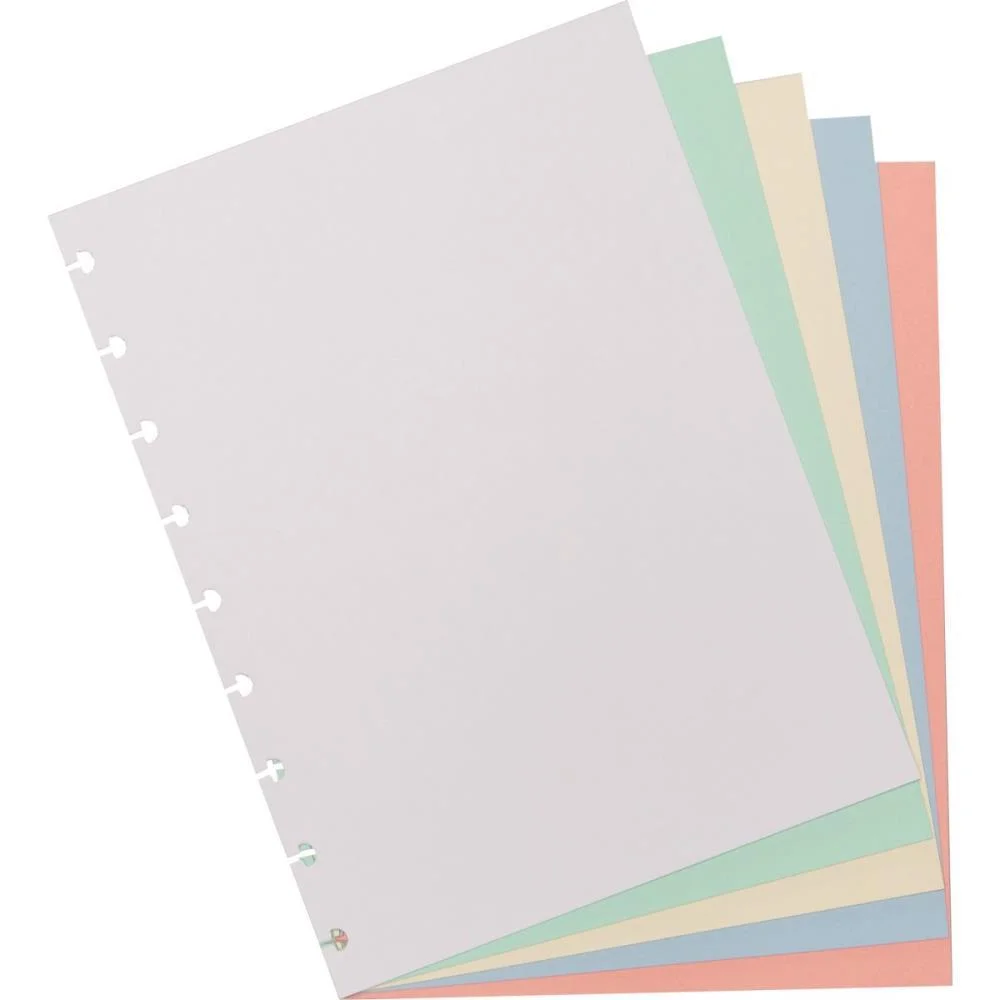 Caderno Inteligente Refil Medio Colorido 80G.50Fls. Caderno Inteligente (Pacote) - imagem 4