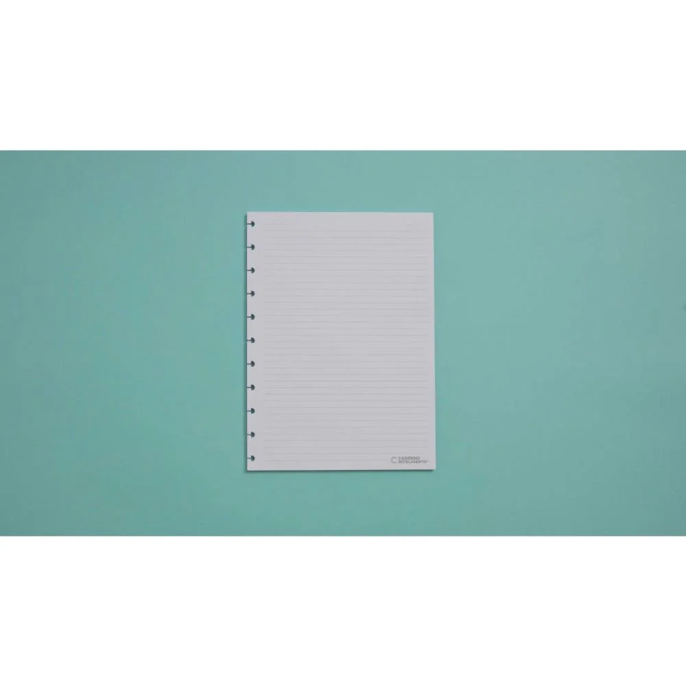 Caderno Inteligente Refil Grande Pautado 90G. 50Fls. Caderno Inteligente (Pacote) - imagem 3