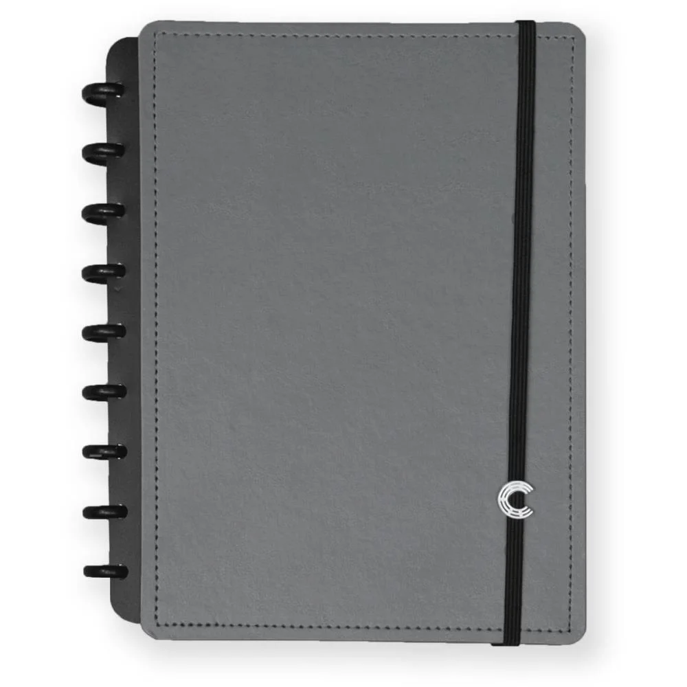Caderno Inteligente Medio Basic Grey 80Fls 190X255Mm Caderno Inteligente (Unidade) - imagem 3