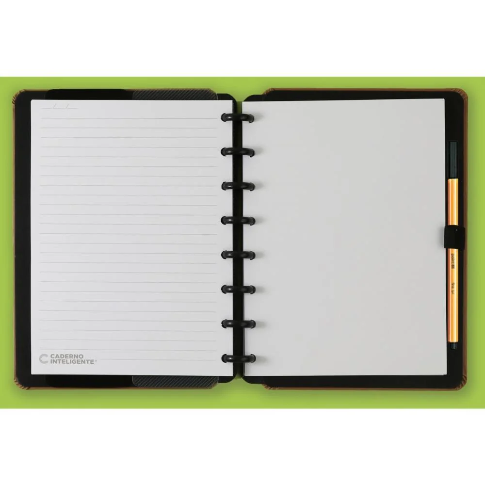 Caderno Inteligente Medio Caramel 80Fls 190X255Mm Caderno Inteligente (Unidade) - imagem 3