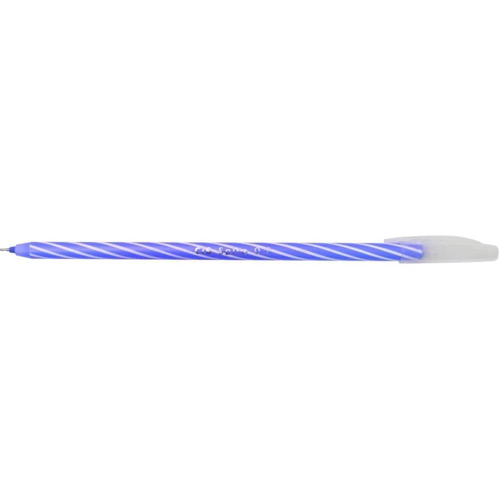 Caneta Esferografica Cis Spiro 0,7Mm Az/Pt Bl.c/2 Sertic (Blister) - imagem 4