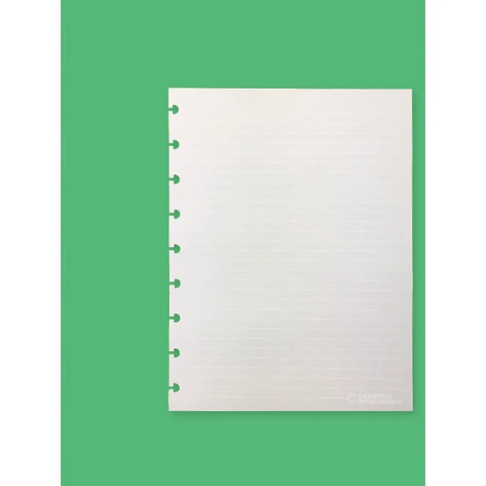 Caderno Inteligente Refil Medio Pauta Branca 90G. 50Fls. Caderno Inteligente (Pacote) - imagem 3