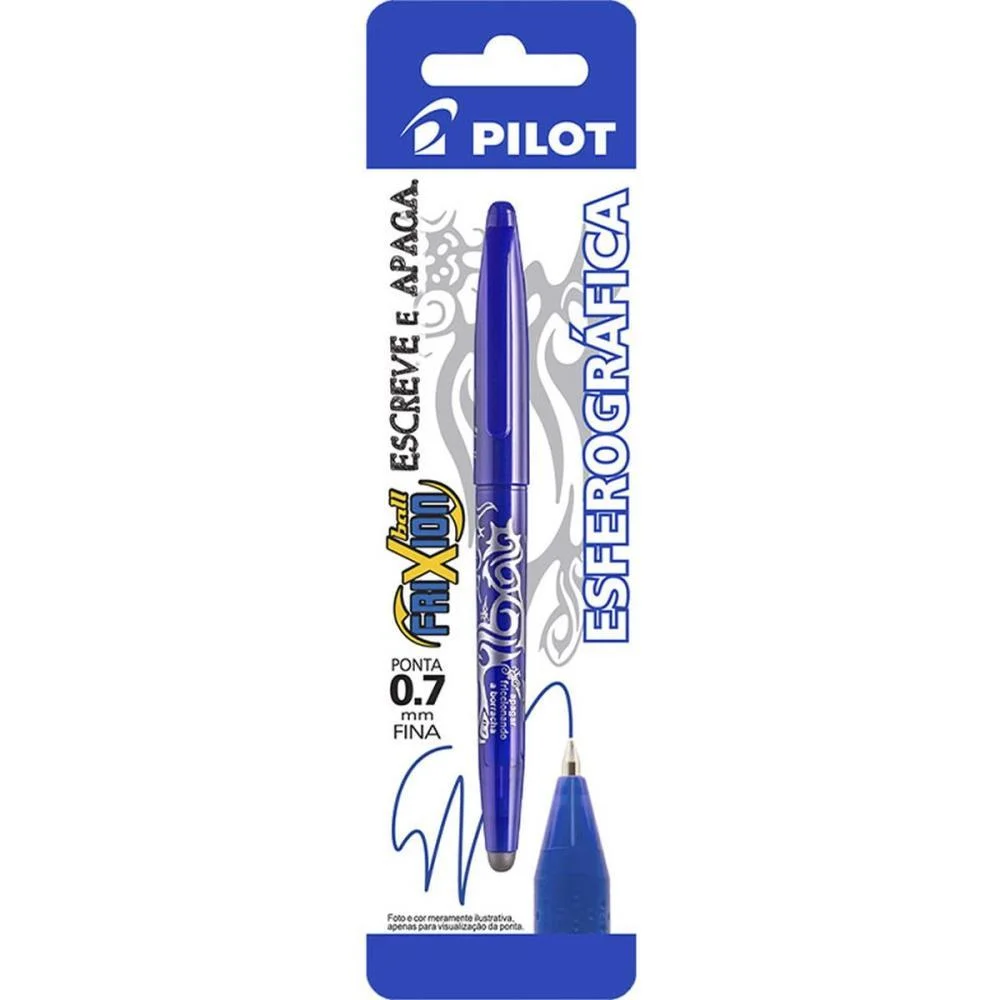 Caneta Apagavel Esferogr.frixion Ball 0.7Mm Az Pilot (Blister) - imagem 4