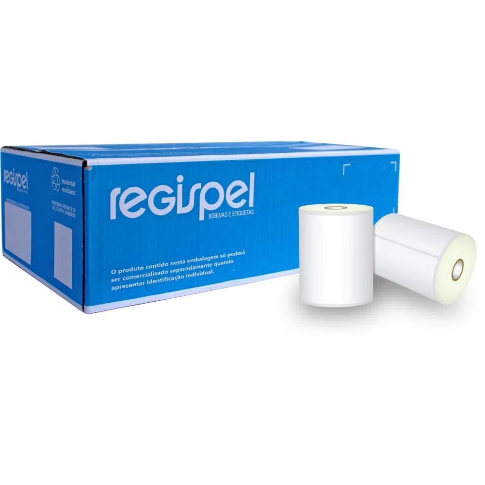 Etiqueta Adesiva Termo Bopp 100X150Mm 31Mt Regispel (Unidade) - imagem 3
