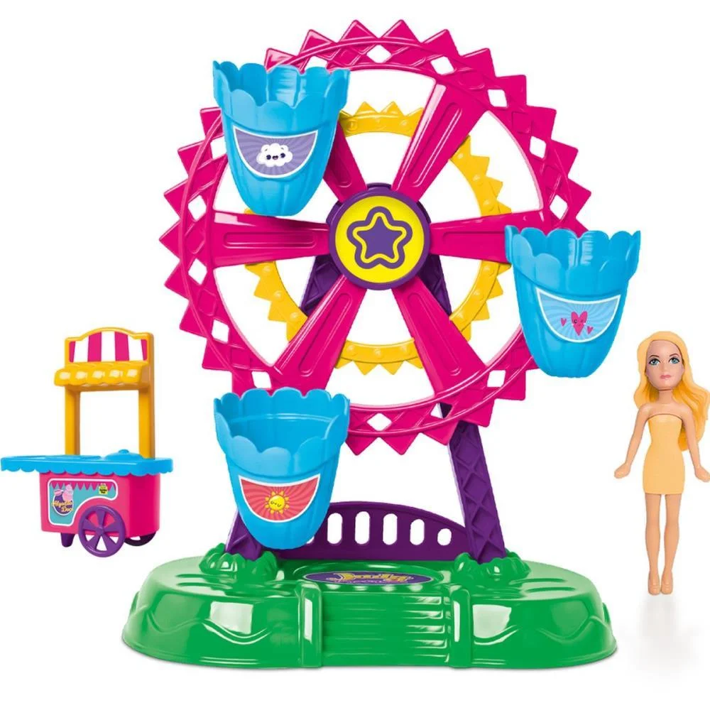 Cenario Tematico (Playset) Parque Da Judy Roda Gigante Samba Toys (Unidade) - imagem 2