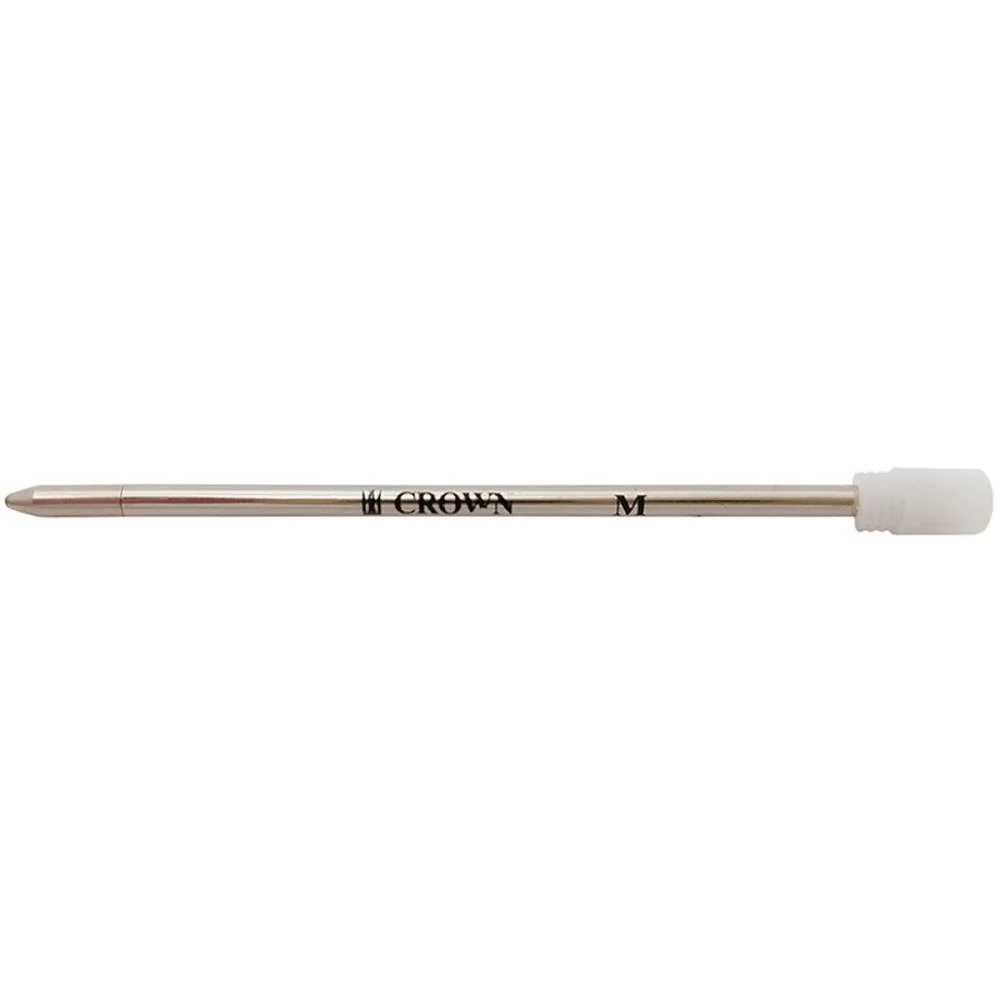 Carga Caneta Esferografica D1 Mini Bl.c/02 Azul/Preto Crown (Blister) - imagem 4