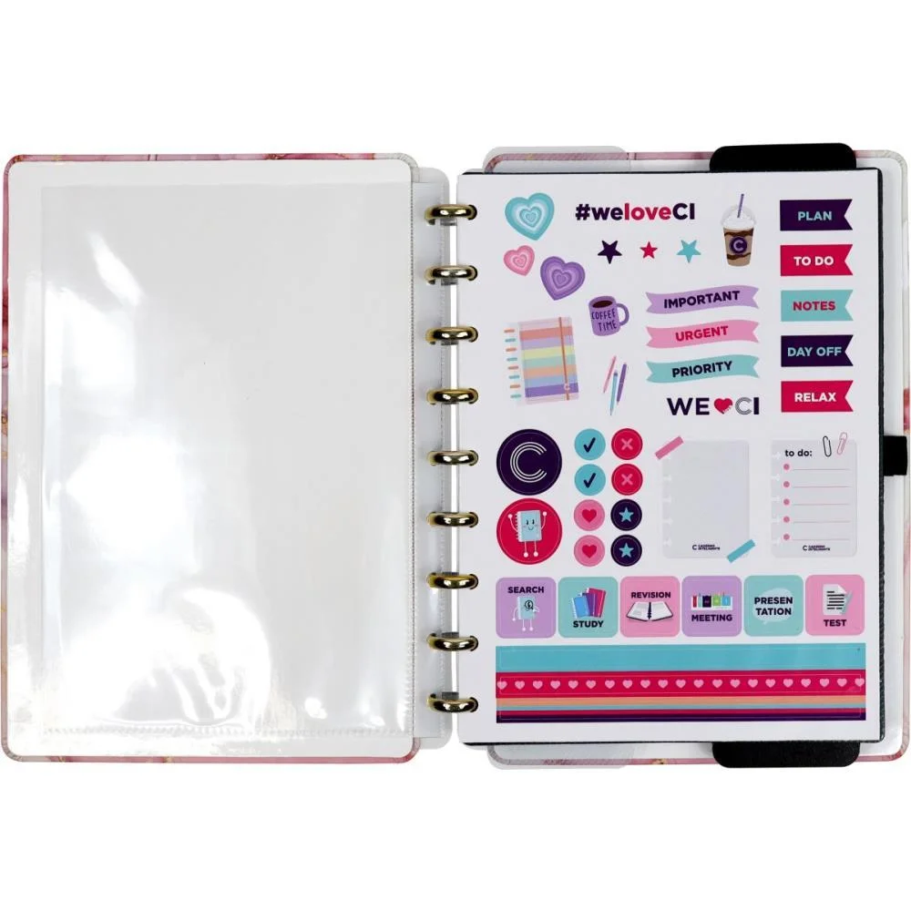 Caderno Inteligente Medio Agatha 80Fls 190X255Mm Caderno Inteligente (Unidade) - imagem 3