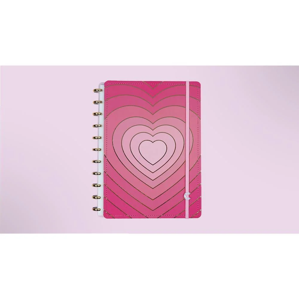Caderno Inteligente Grande Golden Love 80Fls 215X280Mm Caderno Inteligente (Unidade) - imagem 4