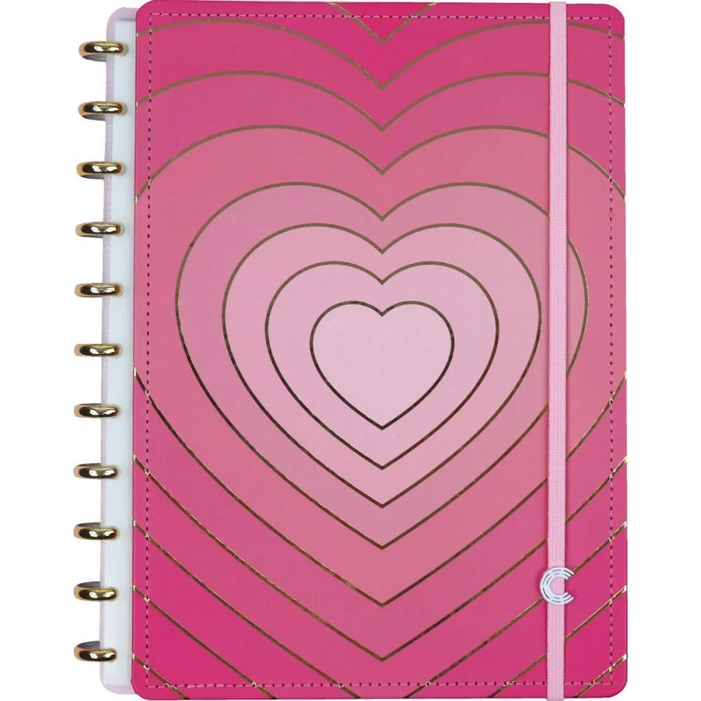 Caderno Inteligente Grande Golden Love 80Fls 215X280Mm Caderno Inteligente (Unidade) - imagem 5