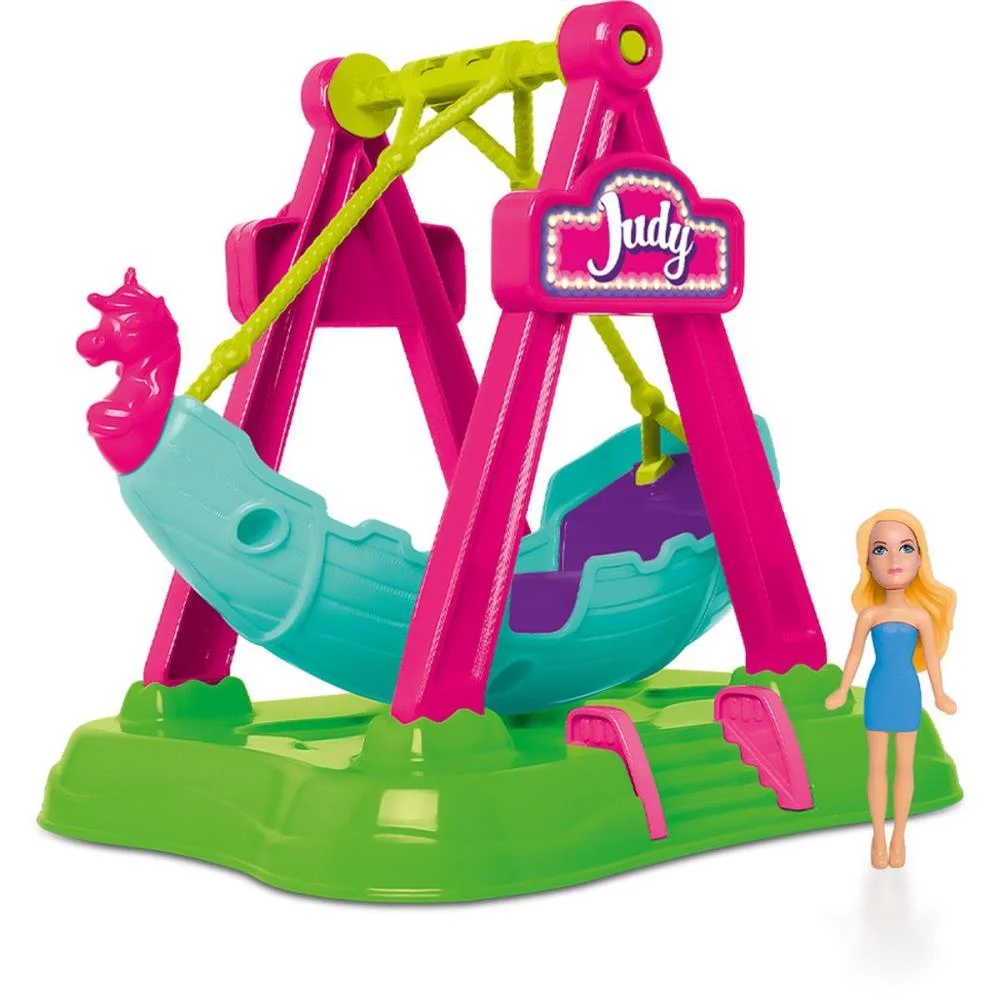 Cenario Tematico (Playset) Parque Da Judy Barco Viking Samba Toys (Unidade) - imagem 2