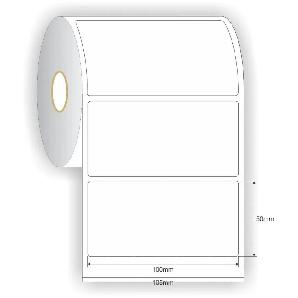 Etiqueta Adesiva Couche 100X50X30M C/600Etiq. Creative (Rolo) - imagem 4