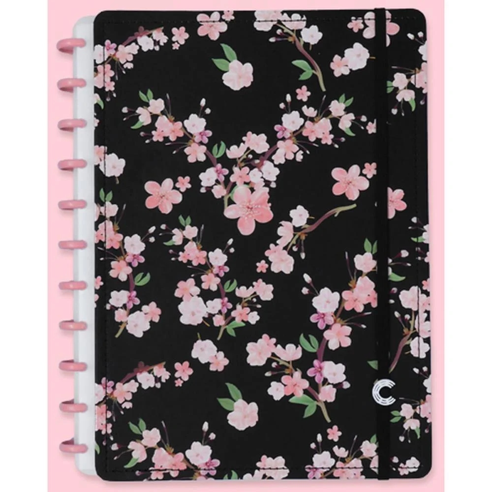 Caderno Inteligente Grande Rose Black By Gocase 80Fls Caderno Inteligente (Unidade) - imagem 4