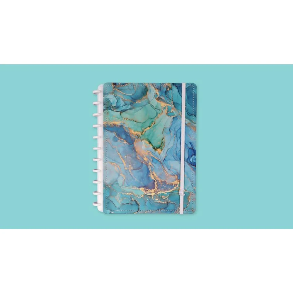 Caderno Inteligente Grande Maldives By Luara 80Fls 215X28 Caderno Inteligente (Unidade) - imagem 5