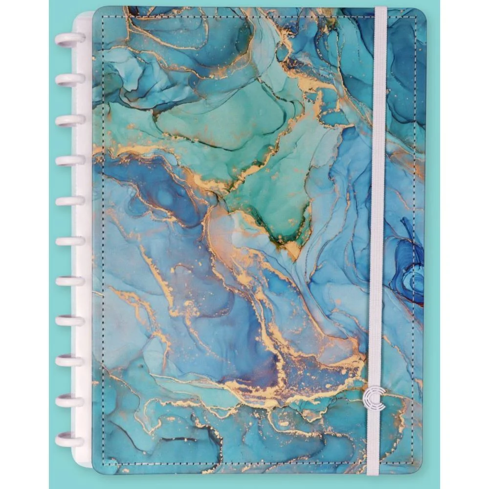 Caderno Inteligente Grande Maldives By Luara 80Fls 215X28 Caderno Inteligente (Unidade) - imagem 6