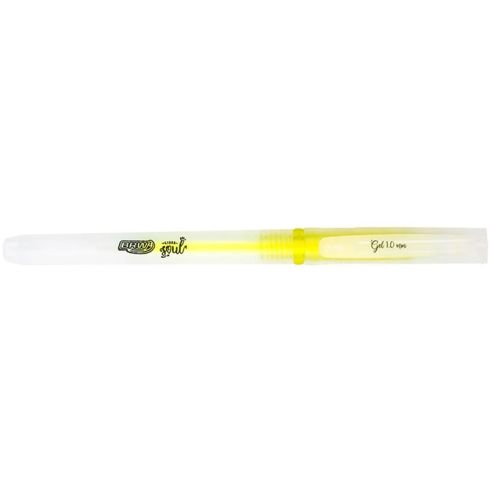 Caneta Gel Fluorescente 1.0Mm 5 Cores Brw (Dp.c/50) - imagem 5