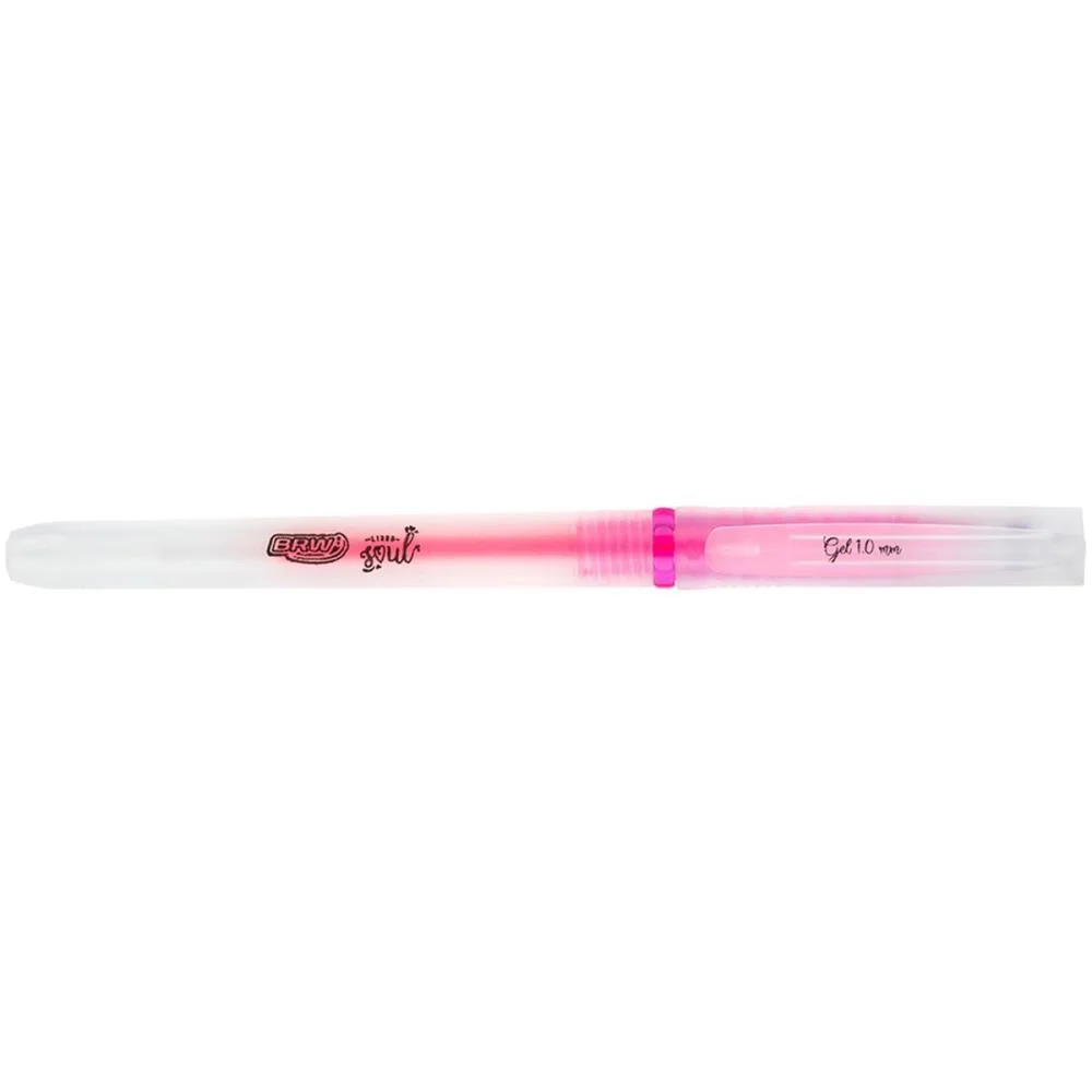 Caneta Gel Fluorescente 1.0Mm 5 Cores Brw (Dp.c/50) - imagem 7
