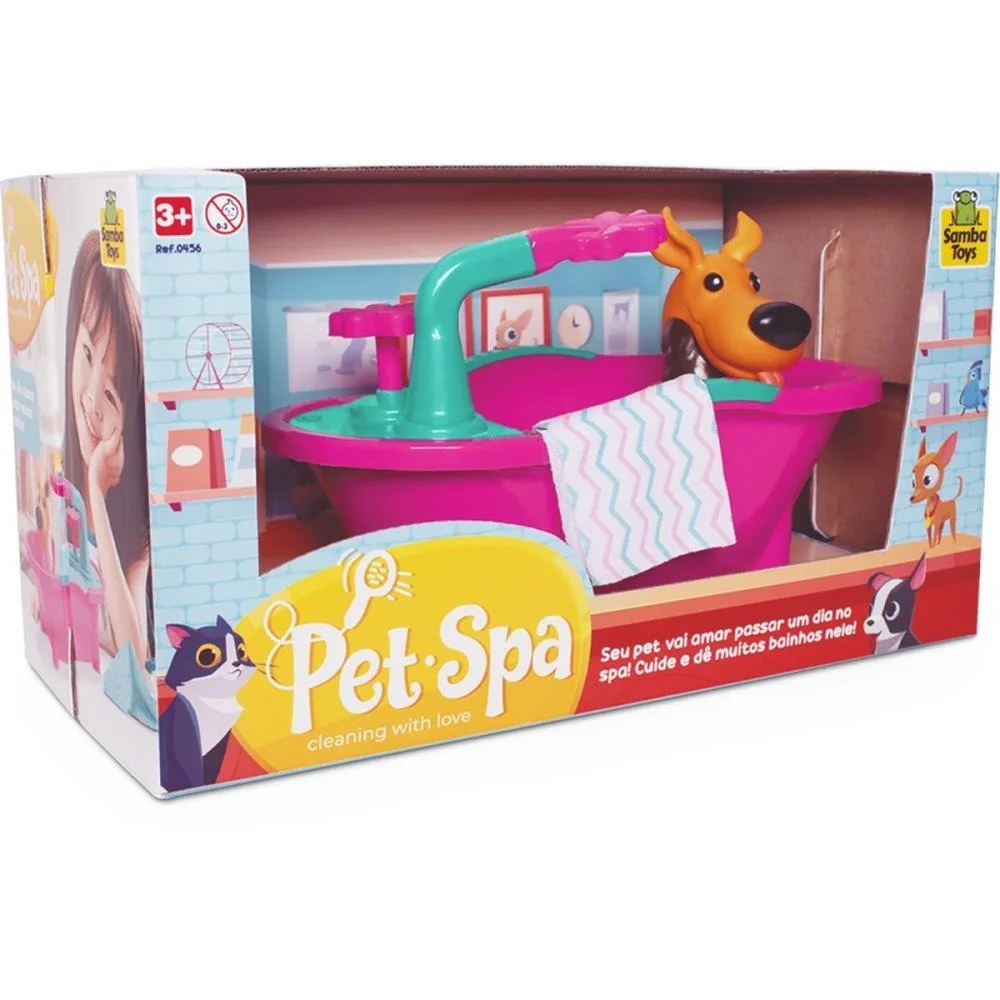 Brincando De Profissoes Pet Spa C/Acessorios Samba Toys (Unidade) - imagem 3